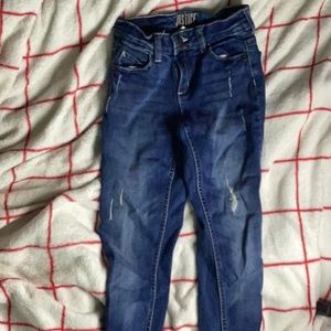 Justice super skinny jeans